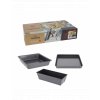 Cakevorm (set), 3-delig, staal, de Buyer