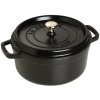 Lage braadpan 26 cm, zwart, gietijzer, Staub