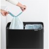 Touch prullenbak BO HI 2 x 30 l, zwart, Brabantia