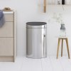 Touch prullenbak TOUCH BIN NEW 40 l, glanzend staal, Brabantia