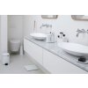 Toiletborstel met houder, wc-rolhouder en reserverolstandaard (set) RENEW, wit, Brabantia