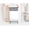 Wasmand BO 2 x 45 l, wit, Brabantia