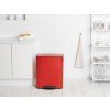 Pedaalemmer BO 60 l, rood, Brabantia