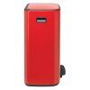 Pedaalemmer BO 60 l, rood, Brabantia