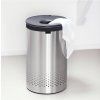 Wasmand 60 l, mat staal, Brabantia