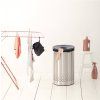 Wasmand 60 l, mat staal, Brabantia