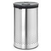 Wasmand 60 l, mat staal, Brabantia