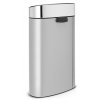 Touch prullenbak NEW 40 l, metallic grijs, Brabantia