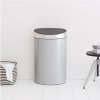 Touch prullenbak NEW 40 l, metallic grijs, Brabantia