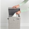 Wasmand 35 l, stapelbaar, lichtgrijs, Brabantia