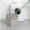 Wasmand 35 l, stapelbaar, lichtgrijs, Brabantia