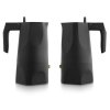 Espresso-percolator OSSIDIANA 150 ml, zwart, Alessi