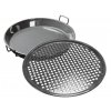 Grillpan en bakplaat met opstaande rand GOURMET SET 420, 2-delig, Outdoorchef