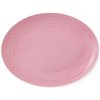 Serveerbord RHOMBE 29 x 22 cm, roze, Lyngby