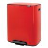 Pedaalemmer BO 2 x 30 l, rood, Brabantia