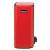 Pedaalemmer BO 2 x 30 l, rood, Brabantia