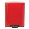 Pedaalemmer BO 2 x 30 l, rood, Brabantia