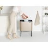 Touch prullenbak TOUCH BIN 3 x 11 l, champagne, Brabantia