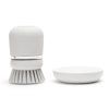 Afwasborstel, set van 2 stuks, licht grijs, Brabantia