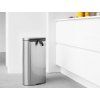 Pedaalemmer FLATBACK 30 l, geruisloos, staal, Brabantia