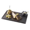 Steakbord BASALT 33 x 24 cm, leisteeneffect, keramiek, REVOL