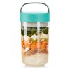 Lunchbeker JAR TO GO 600 ml, turkoois, Lékué
