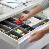 Keukenlade-organizer BLOX 85200, set van 10 stuks, grijs, Joseph Joseph