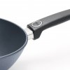 Wok DIAMOND LITE 32 cm, voor inductie, titanium, WOLL