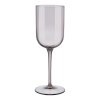 Witte wijnglas FUUM, set van 4 stuks, 280 ml, bruin glas, Blomus