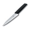 Universeel mes SWISS MODERN 15 cm, zwart, Victorinox