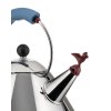 Fluitketel 9093 2 l, zilver/zwart, Alessi