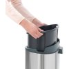 Touch prullenbak TOUCH BIN NEW 40 l, metallic grijs, Brabantia