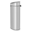 Touch prullenbak TOUCH BIN NEW 40 l, metallic grijs, Brabantia