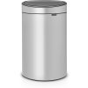 Touch prullenbak TOUCH BIN NEW 40 l, metallic grijs, Brabantia