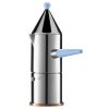 Espresso-percolator LA CONICA, 150 ml, blauw handvat, Alessi