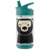 Kinderbeker met rietje BEAR 350 ml, blauw, 3 Sprouts