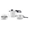 Hogedrukpan VITAVIT PREMIUM, set van 2 stuks, 6 l + 2,5 l, Fissler