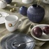 Dessertbordje HAMMERSHOI 19 cm, wit, porselein, Kähler
