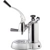 Koffiezetapparaat met hendel STRADIVARI PROFESSIONAL zilver, kunststof hendel, La Pavoni