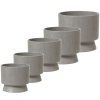 Bloempot RECYCLED 15 cm, zand, Rosendahl
