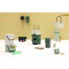 Afvalbak SORT & GO 20 l, stapelbaar, lichtgrijs, Brabantia