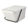 Afvalbak SORT & GO 20 l, stapelbaar, lichtgrijs, Brabantia