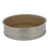 Cakevorm 24 cm, met verwijderbare bodem, roestvrij staal, de Buyer