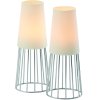 Theelichthouder LIGHTHOUSE, set van 2 stuks, 17 cm, Philippi
