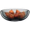 Fruitmand MESH 40 cm, zwart, staal, Philippi