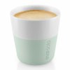 Thermosbeker voor espresso 80 ml, set van 2 stuks, salie, Eva Solo