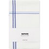 Stoffen servet AMOW, set van 4 stuks, wit/blauw, Nicolas Vahé
