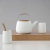 Theepot NICOLA 1,2 l, wit, Viva Scandinavia
