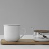 Theemok met infuser MINIMA EVA, 380 ml, wit, Viva Scandinavia