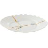 Dessertbord KINTSUGI 3 21 cm, wit, Seletti